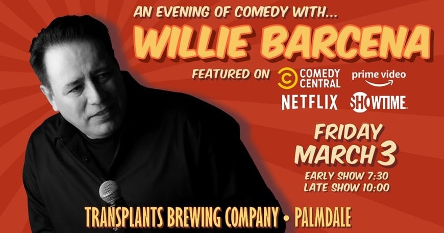An Evening Of Comedy with Willie Barcena
