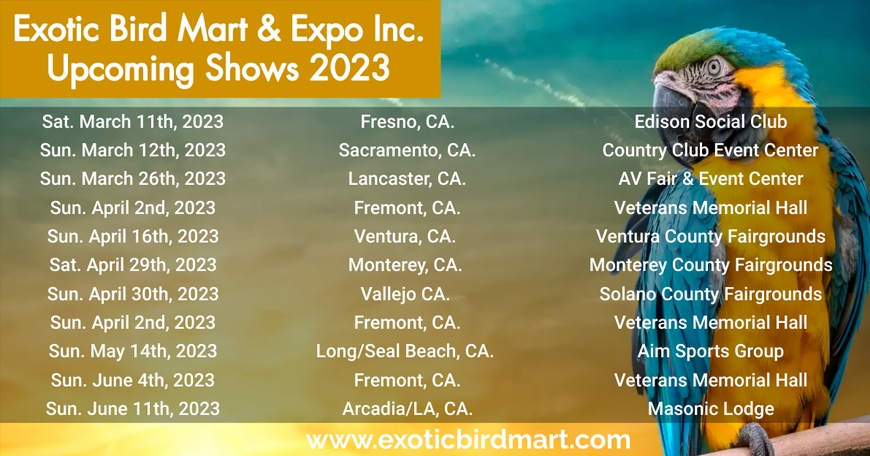 Exotic Bird Mart & Expo Exotic Bird Mart & Expo