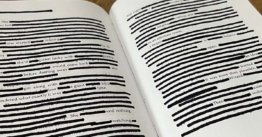 Blackout Poetry Blackout Poetry