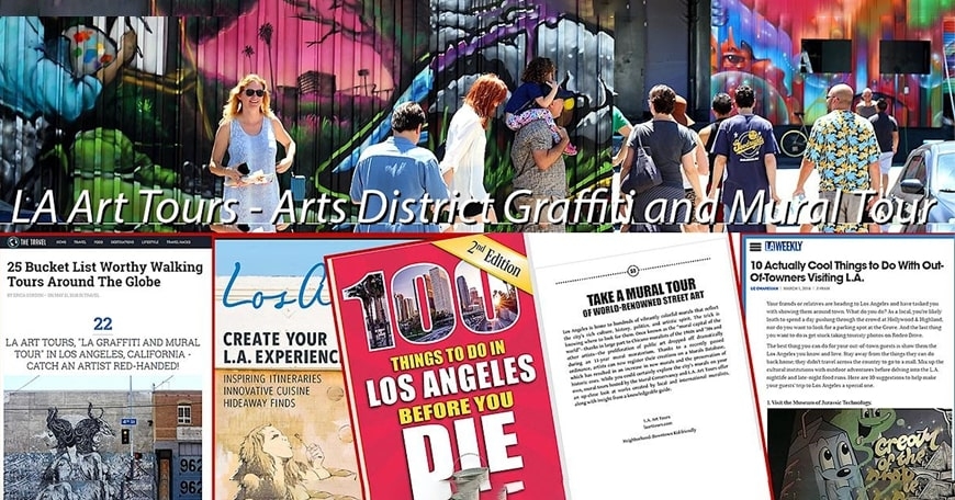 Los Angeles Arts District Graffiti and Mural Walking Tour Los Angeles Arts District Graffiti and Mural Walking Tour