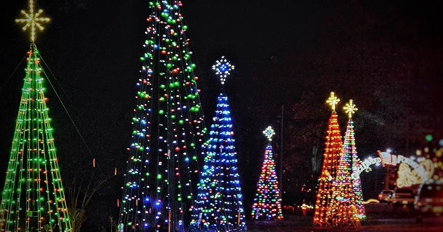 Holiday Lights Across Palmdale