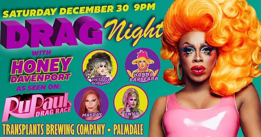 Drag Night Featuring Honey Davenport from RuPaul's Drag Race! Drag Night Featuring Honey Davenport from RuPaul's Drag Race!