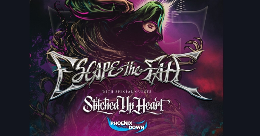 Escape The Fate w/ Stitched Up Heart Escape The Fate w/ Stitched Up Heart