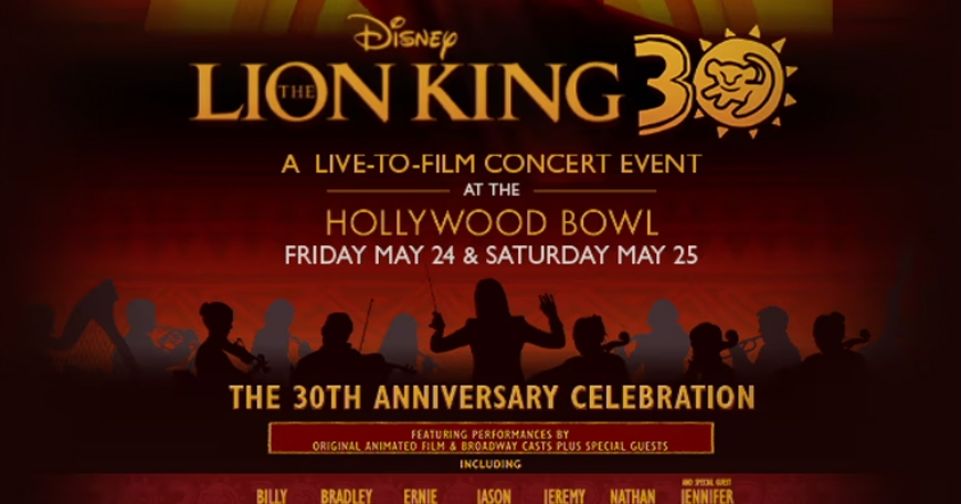 Disney’s The Lion King 30th Anniversary Concert Disney’s The Lion King 30th Anniversary Concert