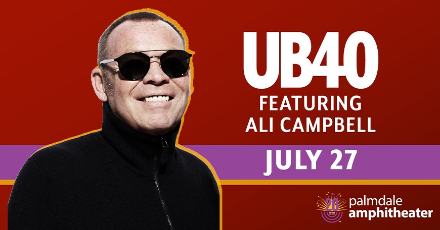 CANCELLED: UB40 Featuring Ali Campbell CANCELLED: UB40 Featuring Ali Campbell