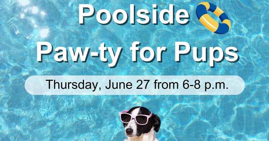 Poolside Paw-ty for Pups Poolside Paw-ty for Pups