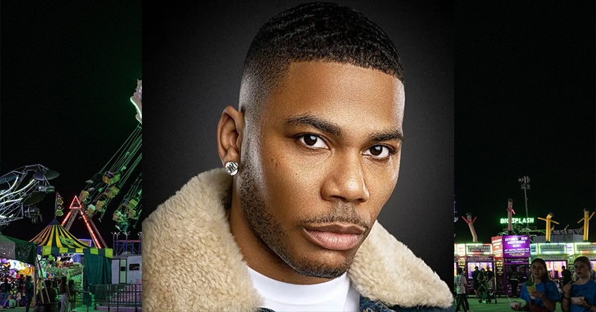 Nelly with Tanner Adell Nelly with Tanner Adell