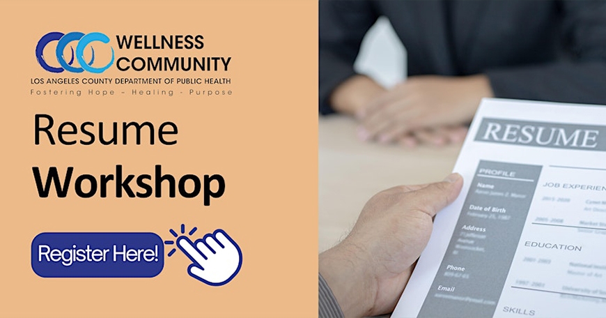 Resume Workshop Resume Workshop