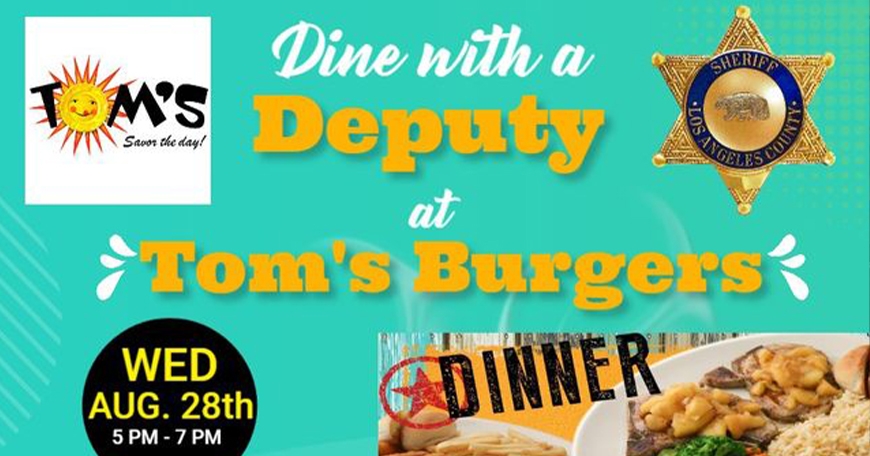 Dine with a Deputy Dine with a Deputy