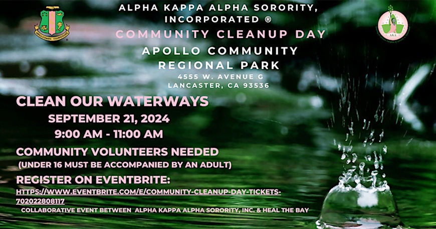 Community Waterway Clean-Up Day Community Waterway Clean-Up Day