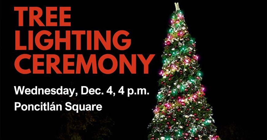 Poncitlan Square Tree Lighting Ceremony Poncitlan Square Tree Lighting Ceremony