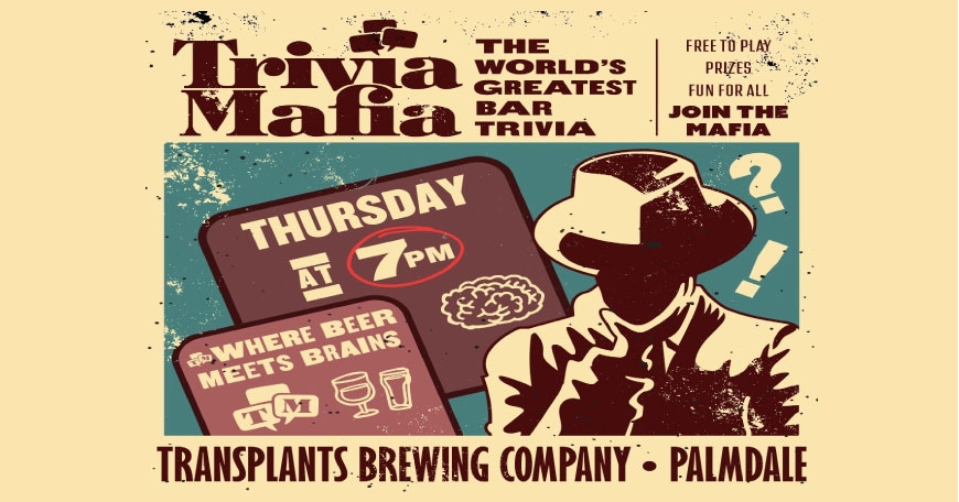 Trivia Mafia w/ Quizmaster Carlos Trivia Mafia w/ Quizmaster Carlos