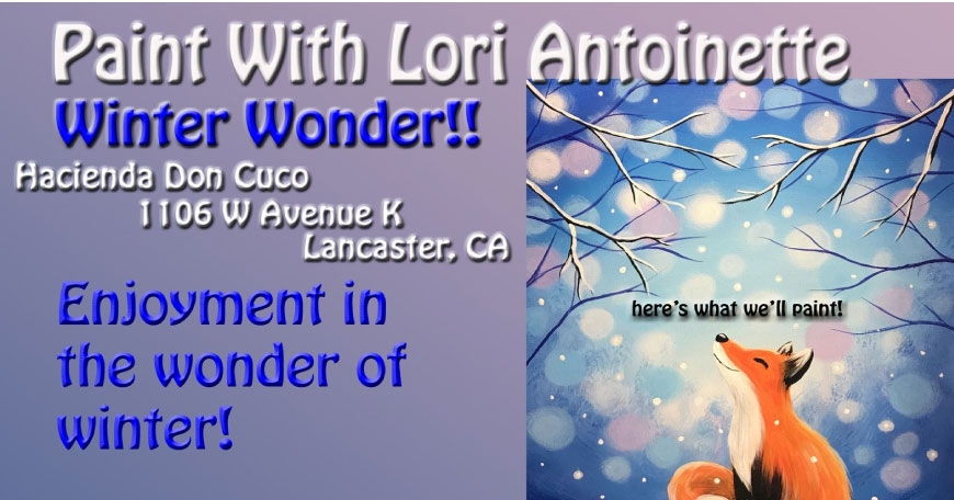 Winter Wonder - Paint w/ Lori Antoinette