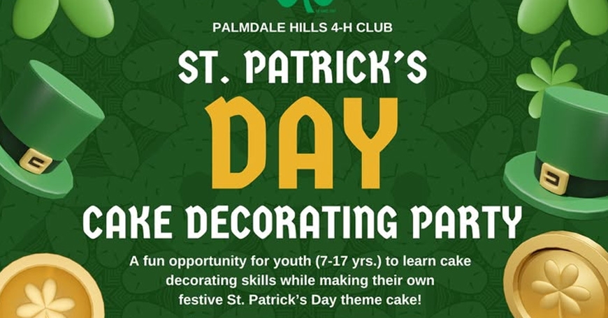 St. Patrick's Day Cake Decorating Party St. Patrick's Day Cake Decorating Party