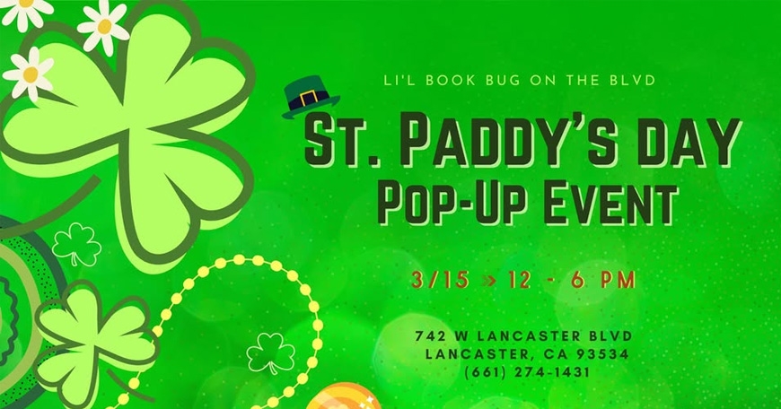 St. Paddy's Day Pop-Up Event St. Paddy's Day Pop-Up Event