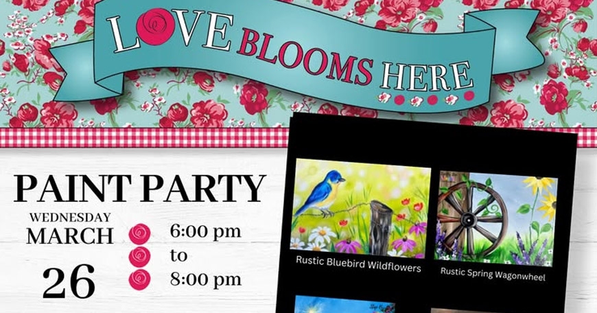 Spring Paint Party Spring Paint Party