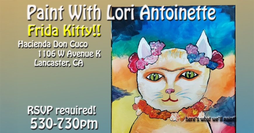 Frida Kitty! PWLA at Don Cuco Frida Kitty! PWLA at Don Cuco