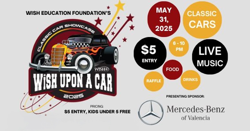 WiSH Education Foundation's WiSH Upon A Car 2025 WiSH Education Foundation's WiSH Upon A Car 2025