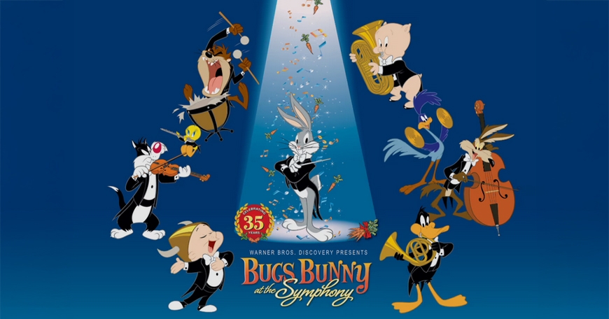 Warner Bros. Discovery Global Experiences presents Bugs Bunny at the Symphony Warner Bros. Discovery Global Experiences presents Bugs Bunny at the Symphony