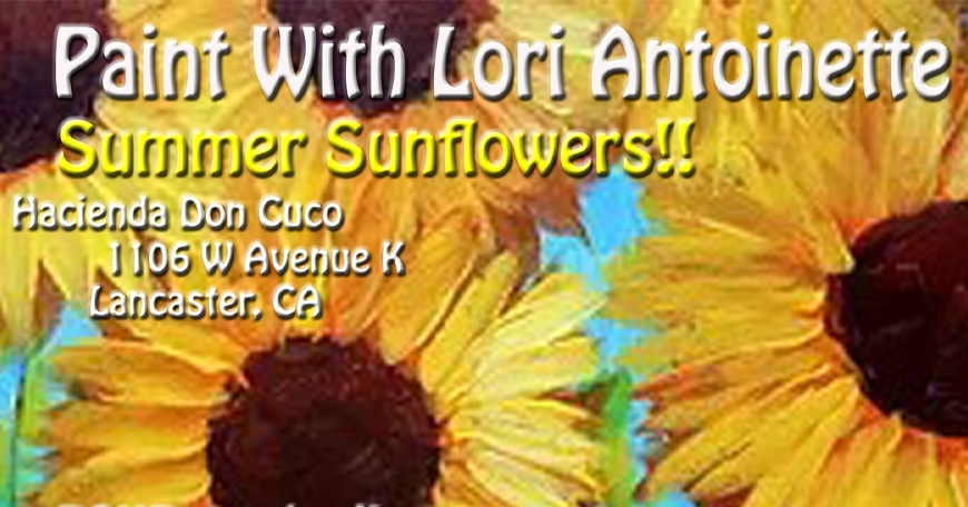 Summer Sunflowers! PWLA at Don Cuco Summer Sunflowers! PWLA at Don Cuco