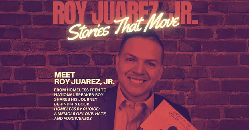Roy Juarez, Jr. – Stories That Move Tour | Palmdale Book Signing Roy Juarez, Jr. – Stories That Move Tour | Palmdale Book Signing