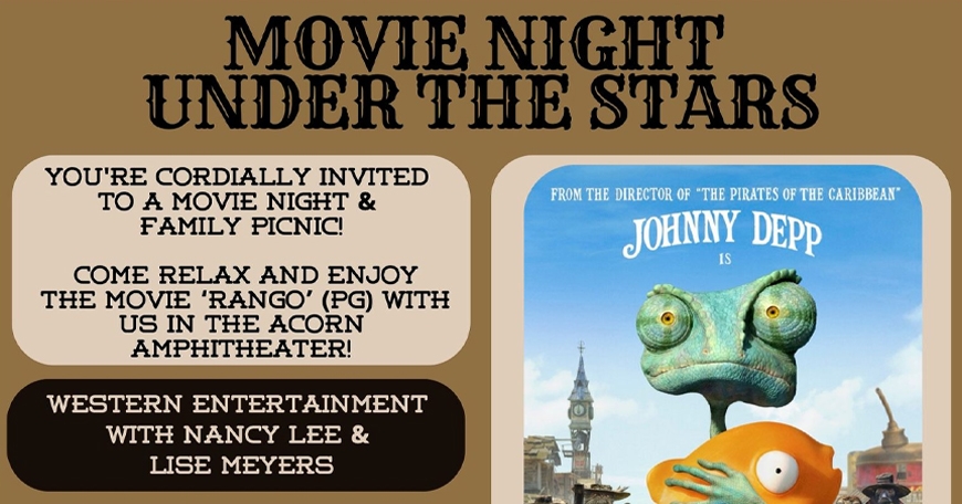 Movie Night Under the Stars Movie Night Under the Stars