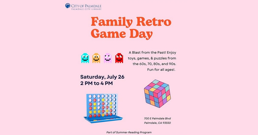 Family Retro Game Day Family Retro Game Day