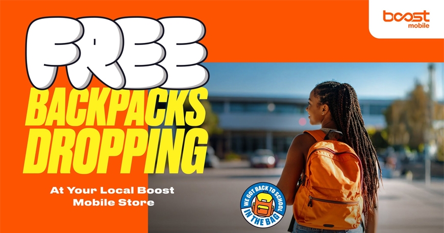 Boost Mobile - Back to School Backpack Drop Boost Mobile - Back to School Backpack Drop