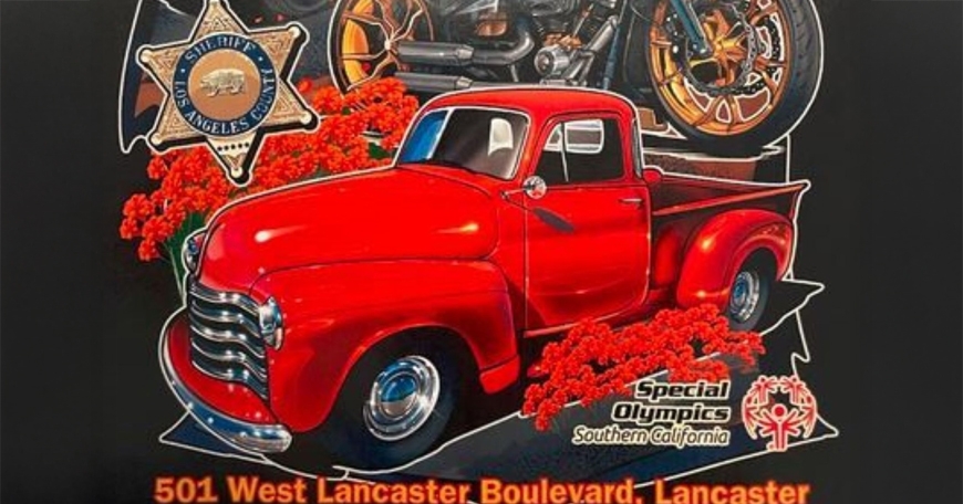 Lancaster Sheriff's Station Second Annual Car and Motorcycle Show benefiting Special Olympics