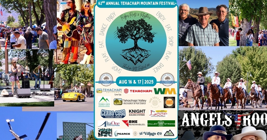 Tehachapi Mountain Festival® 2025 - Ridges, Roots & Rhythms Tehachapi Mountain Festival® 2025 - Ridges, Roots & Rhythms
