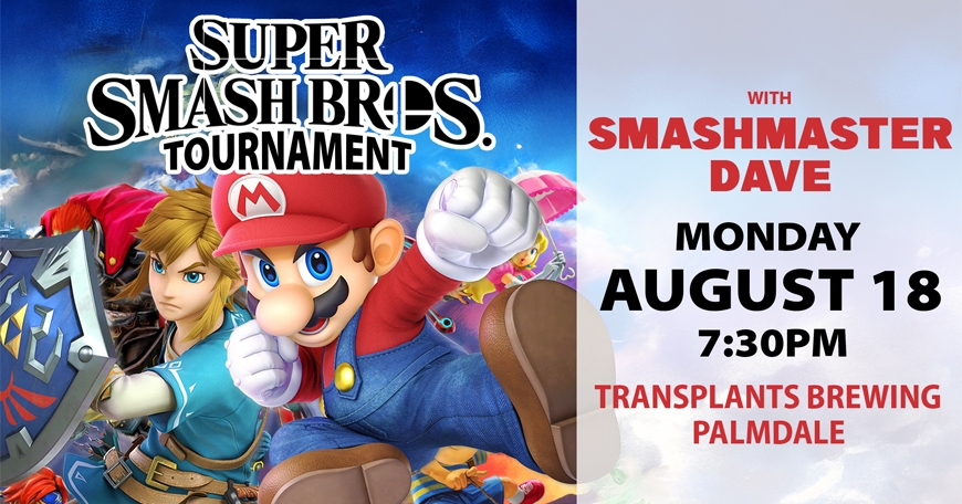 Smash Bros. Tournament with Smashmaster Dave Smash Bros. Tournament with Smashmaster Dave