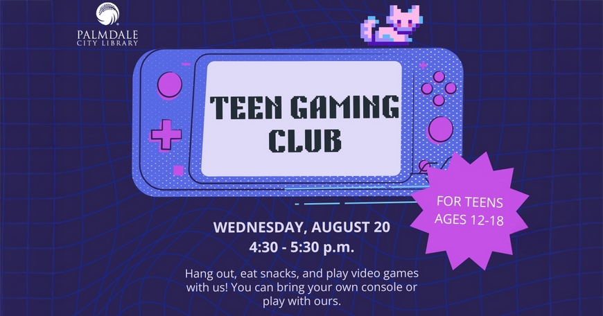 Teen Gaming Club Teen Gaming Club