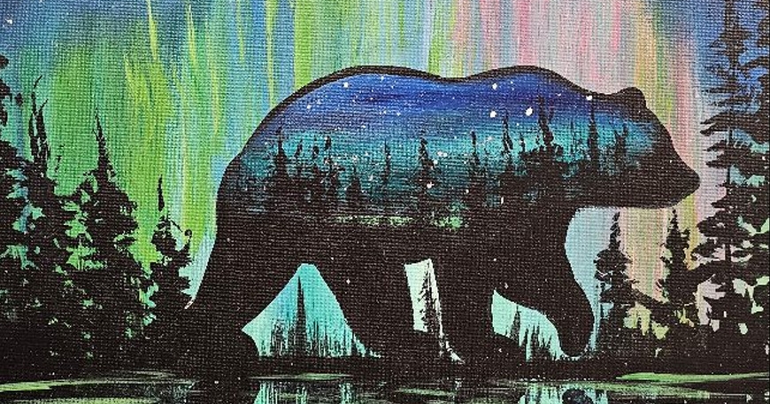 A Bear's Aurora Lights A Bear's Aurora Lights