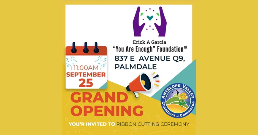 Erick A. Garcia "You Are Enough" Foundation Grand Opening
