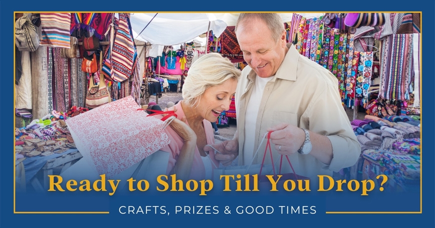 Ready to Shop Till You Drop? Ready to Shop Till You Drop?