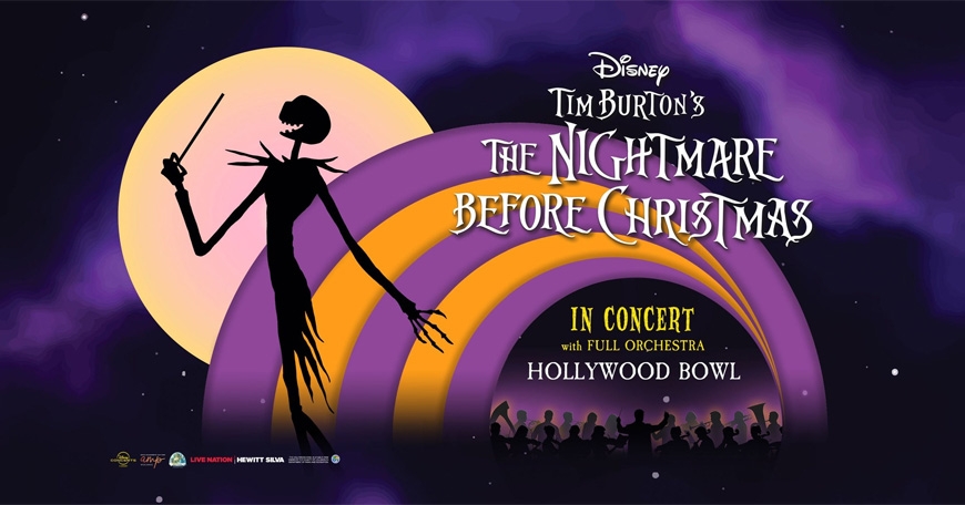 Disney Tim Burton's The Nightmare Before Christmas In Concert Disney Tim Burton's The Nightmare Before Christmas In Concert